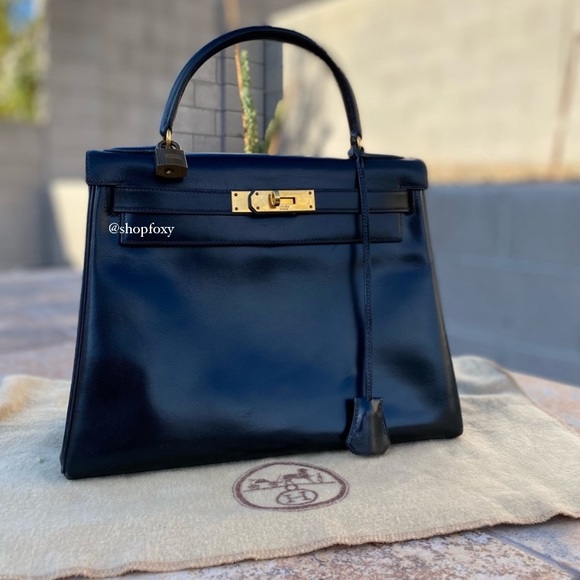 SOLD Hermès Kelly 28 Retourne Satchel 1970s - Picture 2 of 16